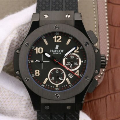 AAA Replica Hublot Big Bang Evolution Chronograph 301.CX.130.RX V6 Factory Black Magic Mens Watch