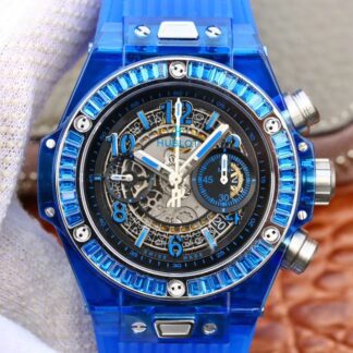 AAA Replica Hublot Big Bang Unico 411.JX.4802.RT Blue Mens Watch