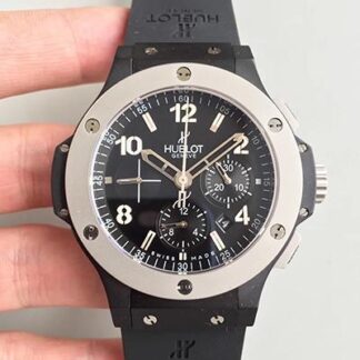 AAA Replica Hublot Big Bang Chronograph 301.CK.1140.RX V6 Factory Black Ceramic Mens Watch