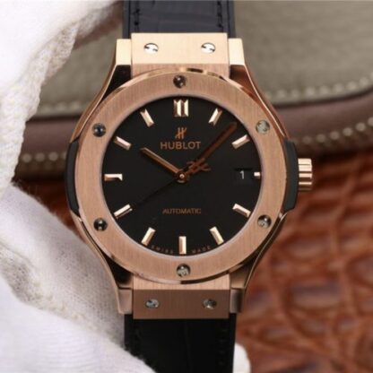 AAA Replica Hublot Classic Fusion King Gold 511.OX.1181.LR JJ Factory Mens Watch