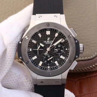 AAA Replica Hublot Big Bang Chronograph 301.SB.131.RX V6 Factory Black Carbon Mens Watch