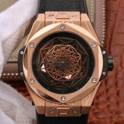 AAA Replica Hublot Big Bang 415.OX.1118.VR.MXM17 TMF Factory Sang Bleu King Gold Mens Watch