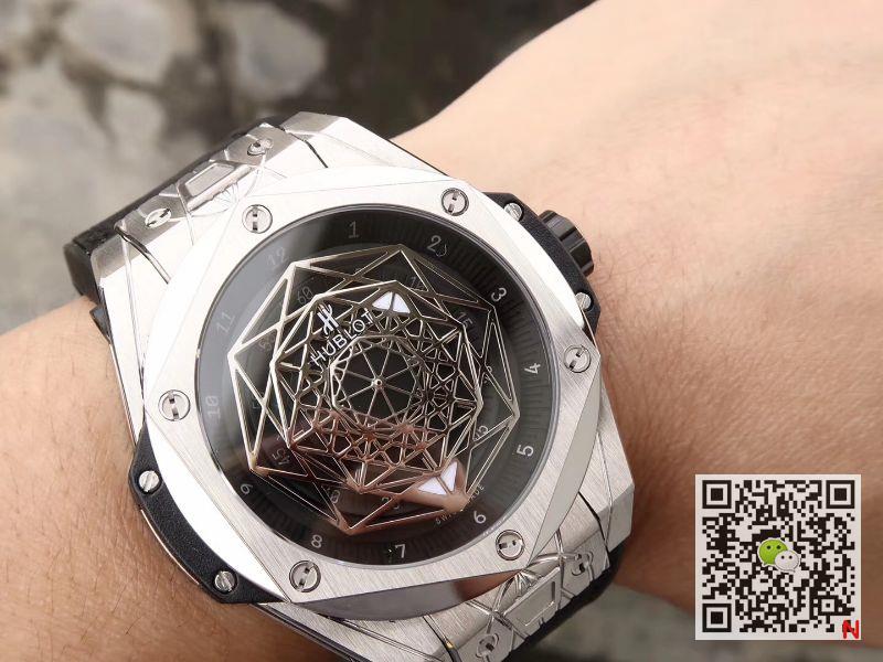 AAA TMF Factory Replica Hublot Big Bang 415.NX.1112.VR.MXM16 Sang Bleu Titanium Mens Watch