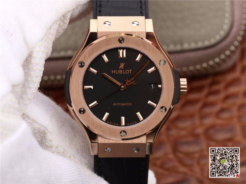 AAA JJ Factory Replica Hublot Classic Fusion King Gold 511.OX.1181.LR Mens Watch