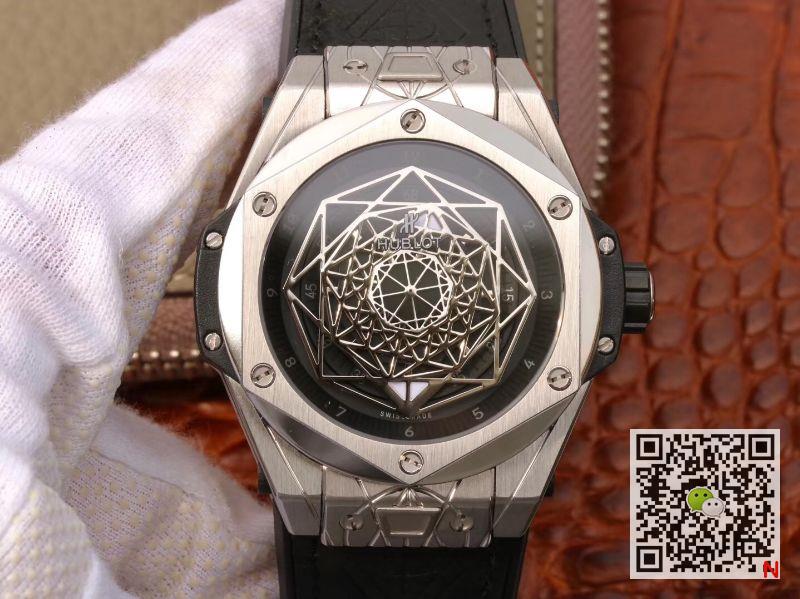 AAA TMF Factory Replica Hublot Big Bang 415.NX.1112.VR.MXM16 Sang Bleu Titanium Mens Watch