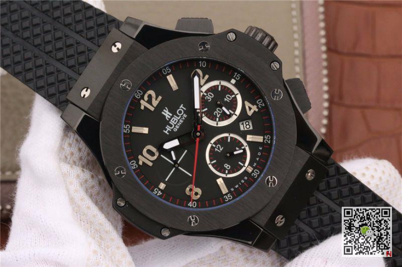 AAA V6 Factory Replica Hublot Big Bang Evolution Chronograph 301.CX.130.RX Black Magic Mens Watch