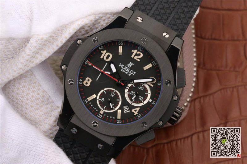 AAA V6 Factory Replica Hublot Big Bang Evolution Chronograph 301.CX.130.RX Black Magic Mens Watch