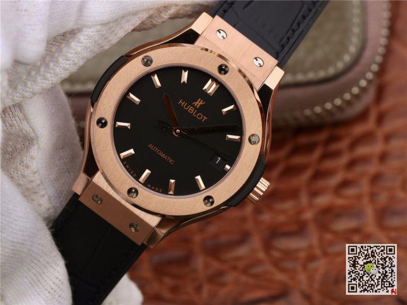 AAA JJ Factory Replica Hublot Classic Fusion King Gold 511.OX.1181.LR Mens Watch