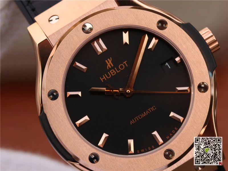 AAA JJ Factory Replica Hublot Classic Fusion King Gold 511.OX.1181.LR Mens Watch