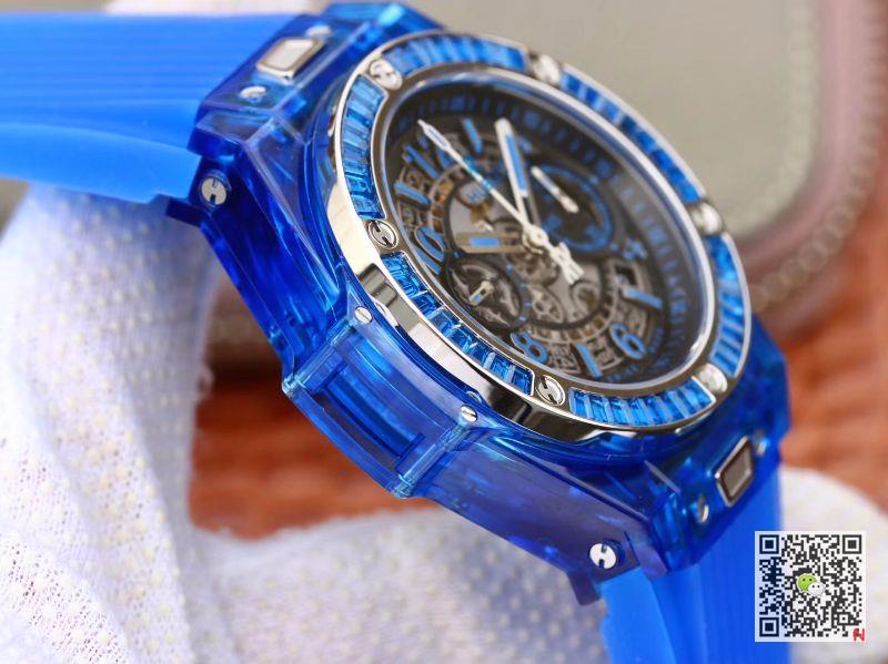 AAA Replica Hublot Big Bang Unico 411.JX.4802.RT Blue Mens Watch