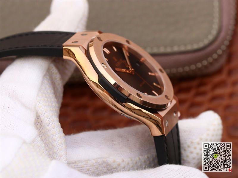 AAA JJ Factory Replica Hublot Classic Fusion King Gold 511.OX.1181.LR Mens Watch