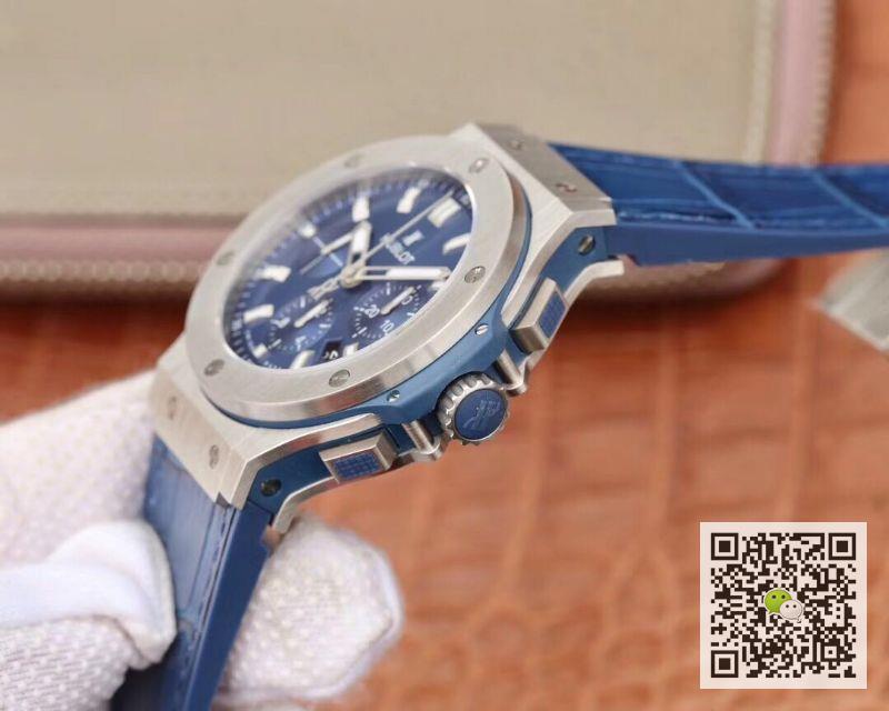 AAA V6 Factory Replica Hublot Big Bang Chronograph 301.SX.7170.LR Blue Ceramic Mens Watch