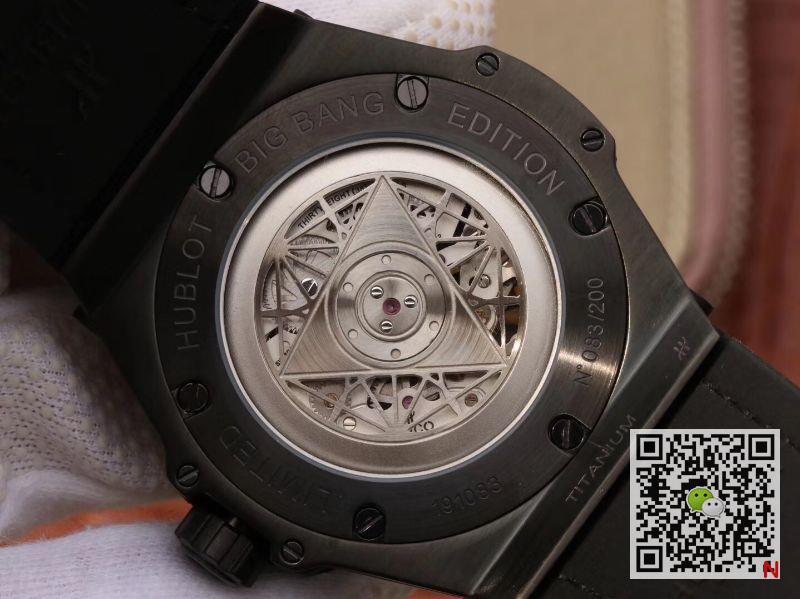 AAA TMF Factory Replica Hublot Big Bang 415.CX.1112.VR.MXM18 Sang Bleu Black Magic Mens Watch