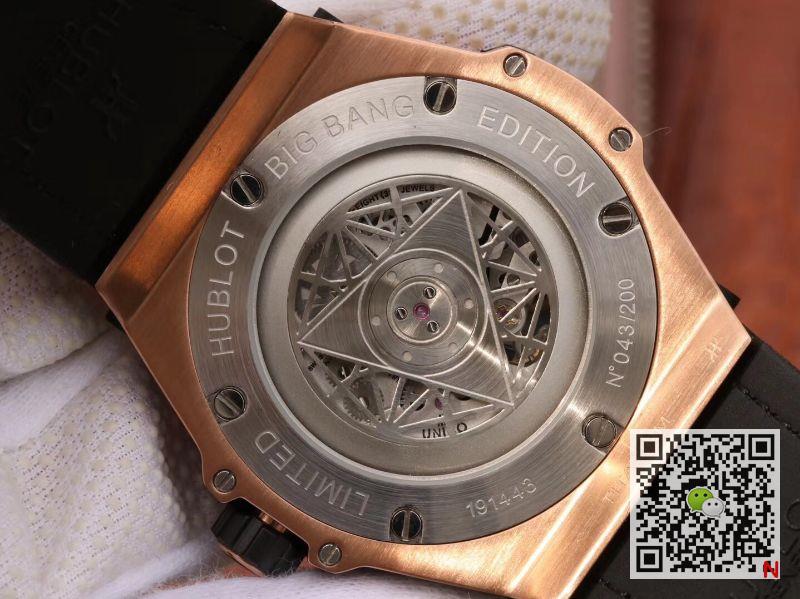 AAA TMF Factory Replica Hublot Big Bang 415.OX.1118.VR.MXM17 Sang Bleu King Gold Mens Watch