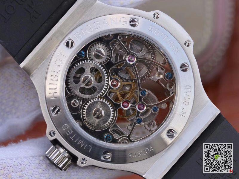 AAA Replica Hublot Big Bang Tourbillon Stainless Steel Mens Watch