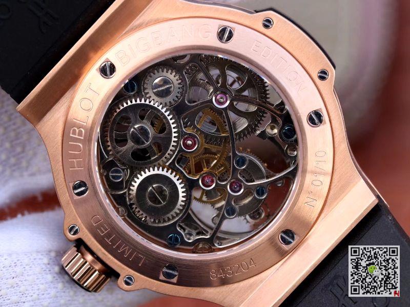 AAA Replica Hublot Big Bang Tourbillon Rose Gold Mens Watch