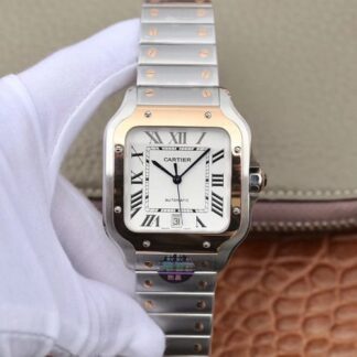 AAA Replica Cartier Santos 100 W2SA0006 BV Factory Mens Watch