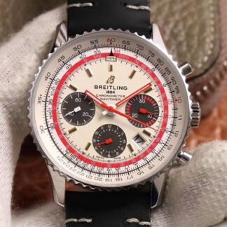 AAA Replica Breitling Navitimer 1 B01 Chronograph AB01219A1G1X1 V9 Factory Mens Watch