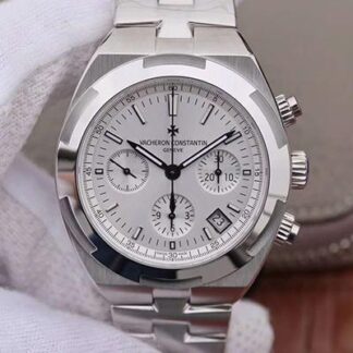 AAA Replica Vacheron Constantin Overseas Chronograph 5500V/110A-B075 JH Factory Steel Strap Mens Watch