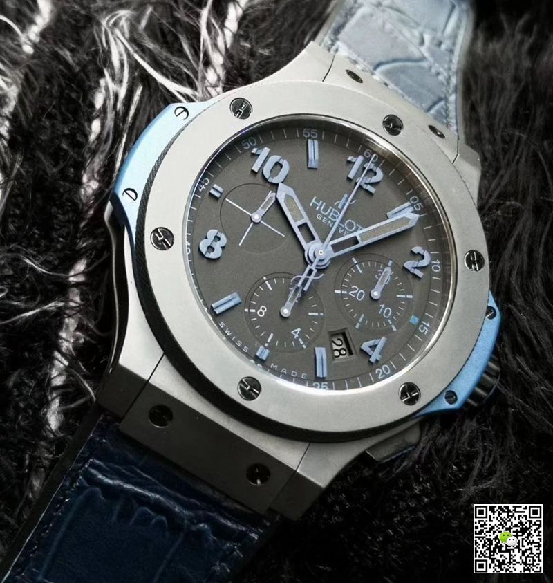 AAA V6 Factory Replica Hublot Big Bang Chronograph 301.AI.460.RX Ceramic Mens Watch