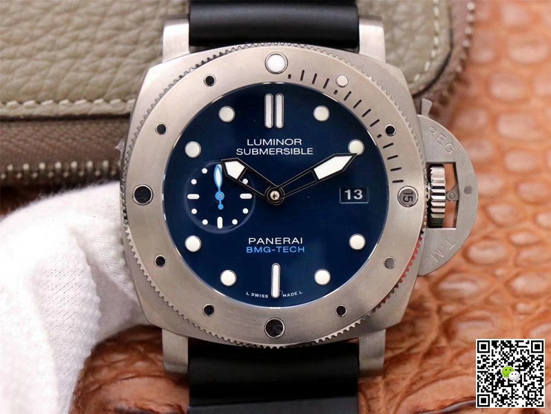 AAA VS Factory Replica Panerai Luminor Submersible 1950 PAM00692 Mens Watch