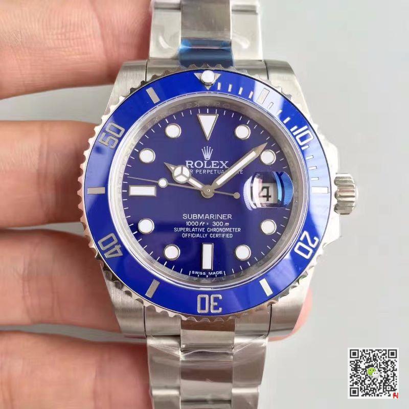 AAA Noob Factory Replica Rolex Submariner Date 116619LB Mens Watch