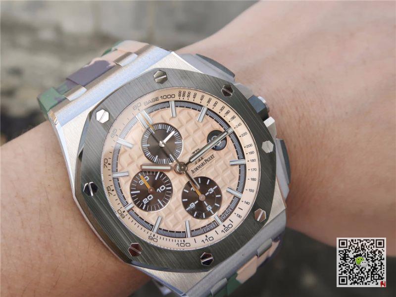 AAA JF Factory Replica Audemars Piguet Royal Oak Offshore Chronograph 26400SO.OO.A054CA.01 Mens Watch