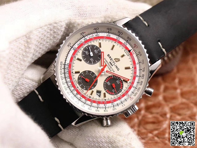 AAA V9 Factory Replica Breitling Navitimer 1 B01 Chronograph AB01219A1G1X1 Mens Watch