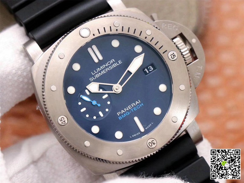 AAA VS Factory Replica Panerai Luminor Submersible 1950 PAM00692 Mens Watch