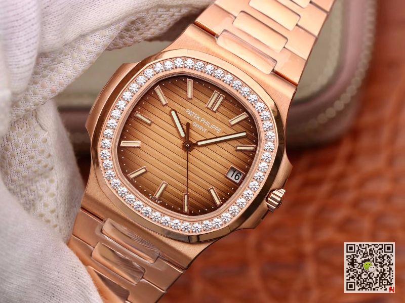 AAA PF Factory Replica Patek Philippe Nautilus Diamond 5711 V2 Mens Watch