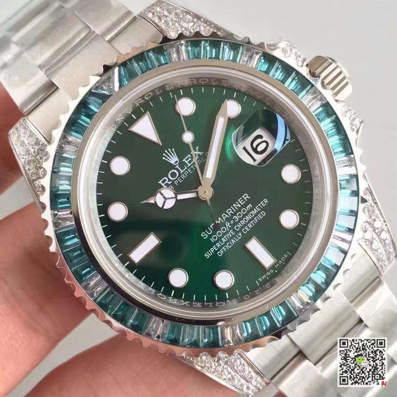 AAA Noob Factory Replica Rolex Submariner Date 116610LV V9 Mens Watch