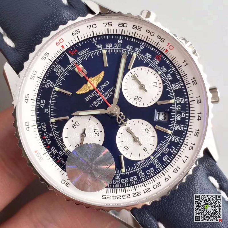 AAA JF Factory Replica Breitling Navitimer 01 Chronograph AB012012/BB01/437X/A20BA.1 Mens Watch