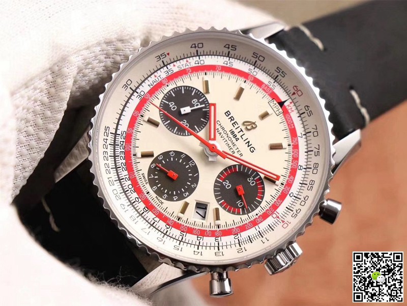 AAA V9 Factory Replica Breitling Navitimer 1 B01 Chronograph AB01219A1G1X1 Mens Watch