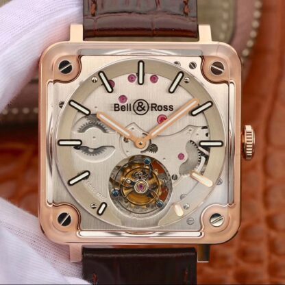 AAA Replica Bell & Ross Experimental BR-X2 Tourbillon Rose Gold Mens Watch