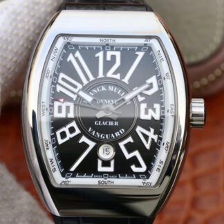 AAA Replica Franck Muller Vanguard V45 SC DT AC BR NR Steel Mens Watch