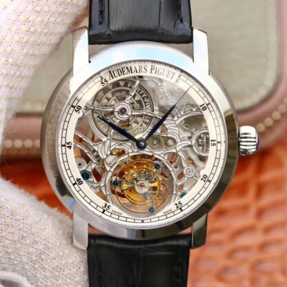 AAA Replica Audemars Piguet Jules Audemars Tourbillon 26357PT.ZZ.D028CR.02 Mens Watch