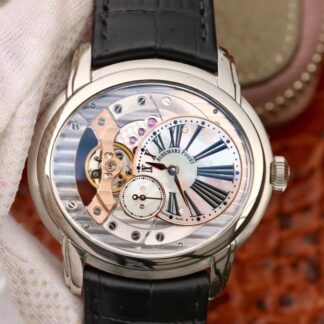 AAA Replica Audemars Piguet Millenary 15350ST.OO.D002CR.01 V9 Factory Pink Mens Watch