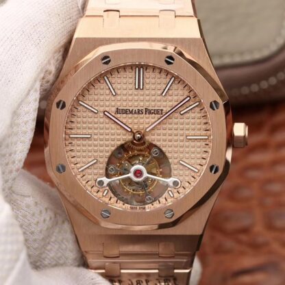 AAA Replica Audemars Piguet Royal Oak Extra-Thin Tourbillon 26515OR.OO.1220OR.01 R8 Factory Mens Watch