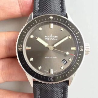 AAA Replica Blancpain Fifty Fathoms Bathyscaphe 5000-1110-B52A ZF Factory Mens Watch