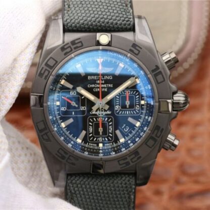 AAA Replica Breitling Chronomat Blacksteel Chronograph MB0111C3.BE35.253S.M20DSA.2 GF Factory Mens Watch