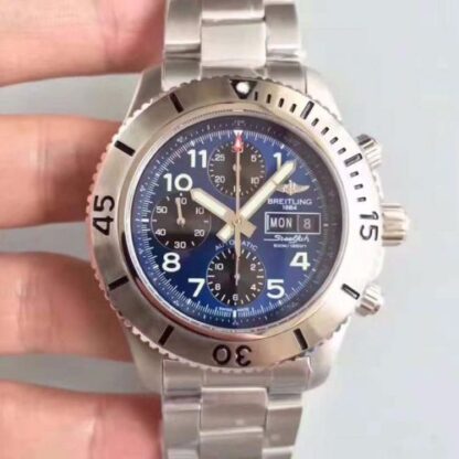 AAA Replica Breitling Superocean Steelfish Chronograph A13341C3.C893.200S.A20DSA.2 GF Factory Mens Watch