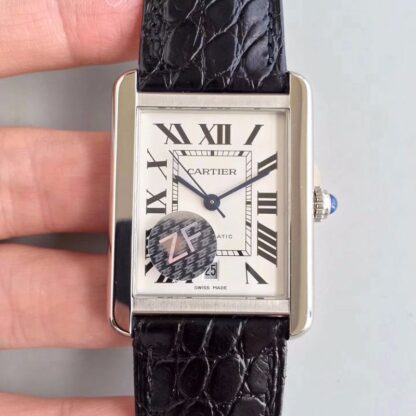 AAA Replica Cartier Tank Solo XL W5200027 ZF Factory Mens Watch