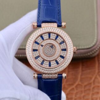 AAA Replica Franck Muller Double Mystery DM 42 D 3R CD Blue Mens Watch