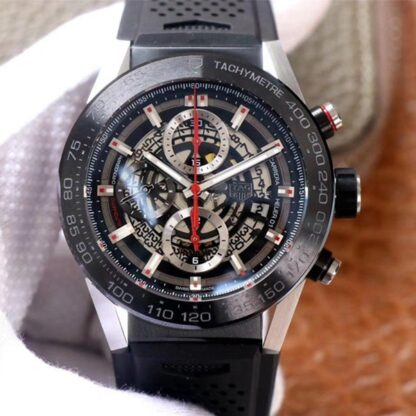 AAA Replica Tag Heuer Carrera Calibre Heuer 01 Chronograph CAR2A1Z.FT6044 XF Factory Mens Watch