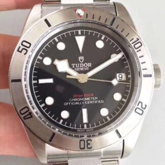 AAA Replica Tudor Black Bay 41 Black Steel M79730-0001 ZF Factory Mens Watch