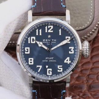 AAA Replica Zenith Pilot Type 20 Extra Special 03.2430.3000/21.C738 XF Factory Blue Mens Watch