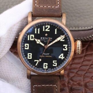 AAA Replica Zenith Pilot Type 20 Extra Special Bronze 29.2430.679/21.C753 XF Factory Mens Watch