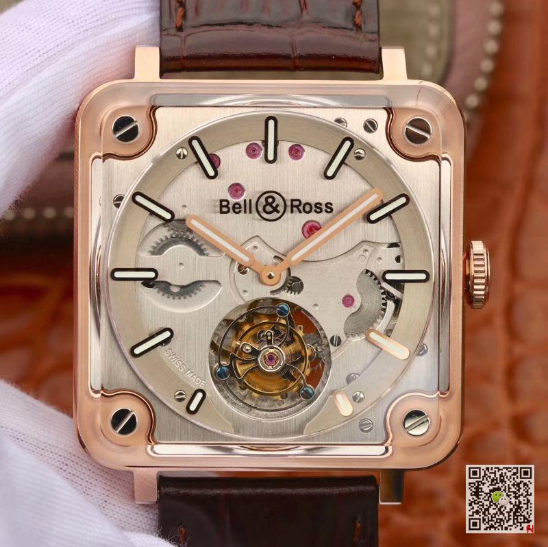 AAA Replica Bell & Ross Experimental BR-X2 Tourbillon Rose Gold Mens Watch