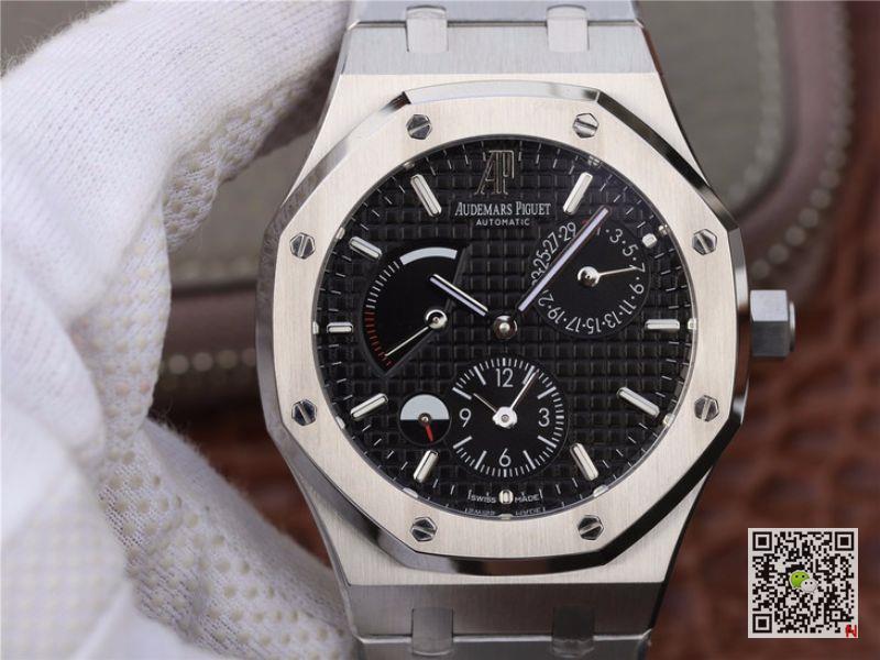 AAA TWA Factory Replica Audemars Piguet Royal Oak Dual Time 26120ST.OO.1220ST.03 Mens Watch