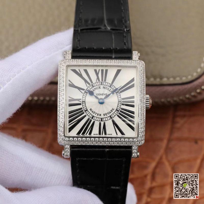 AAA GF Factory Replica Franck Muller Master Square 6002 M QZ R Ladies Watch